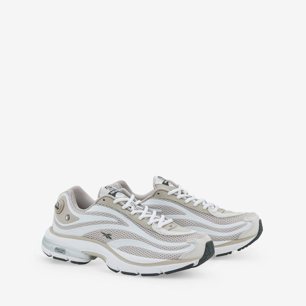 RBK Premier Pump Paris Trainer Moonstone White Pure Grey