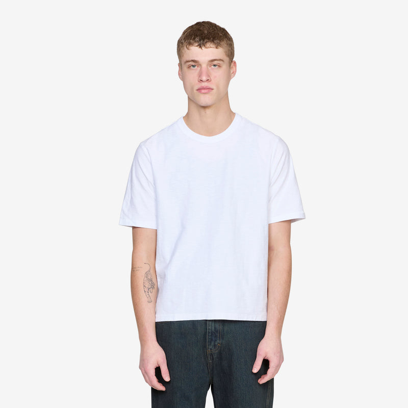 Slub T-Shirt White Tees