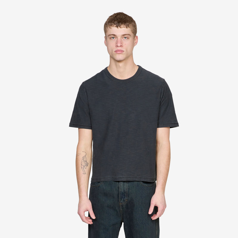 Slub T-Shirt Black Tees