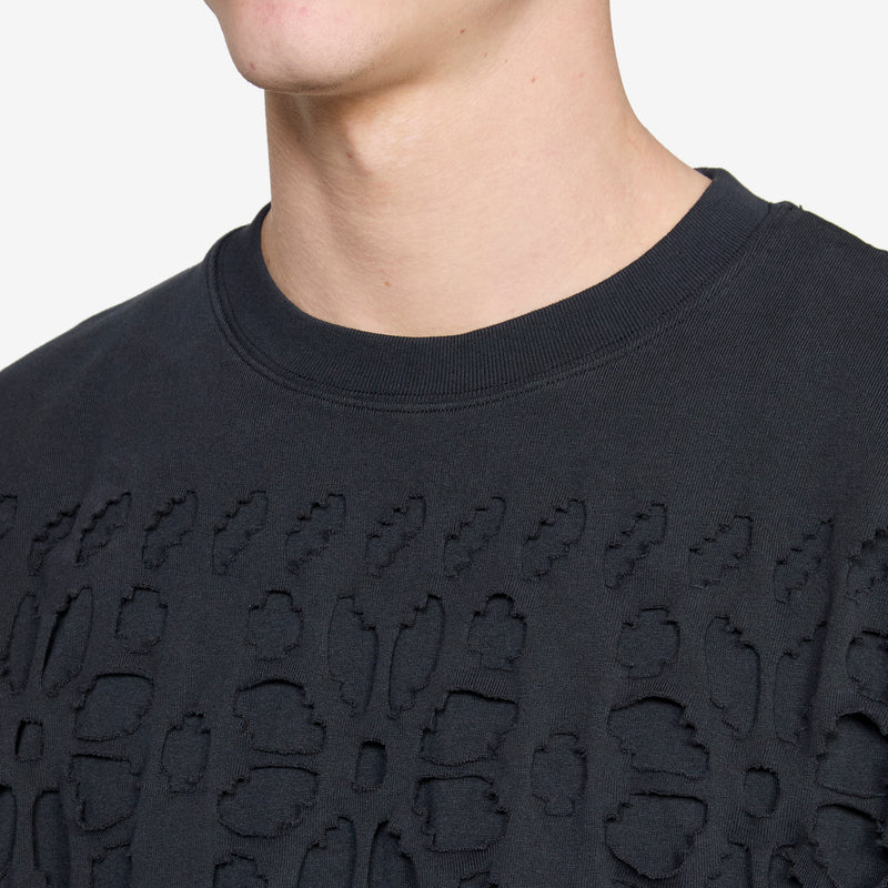 Tour Longsleeve Cut Fairisle Ink Band Jersey Tees