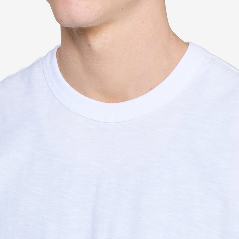 Slub T-Shirt White Tees