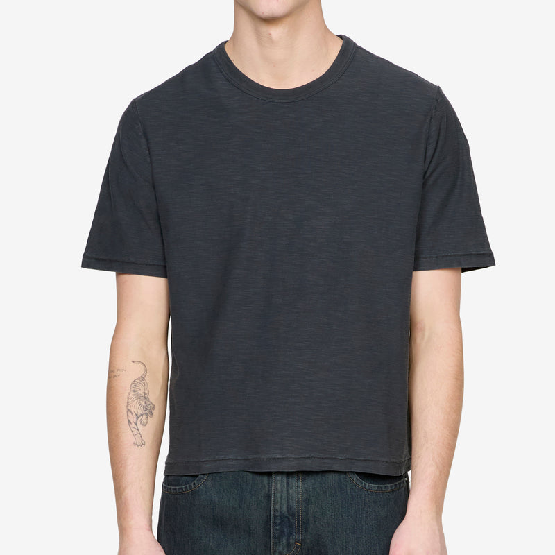 Slub T-Shirt Black Tees