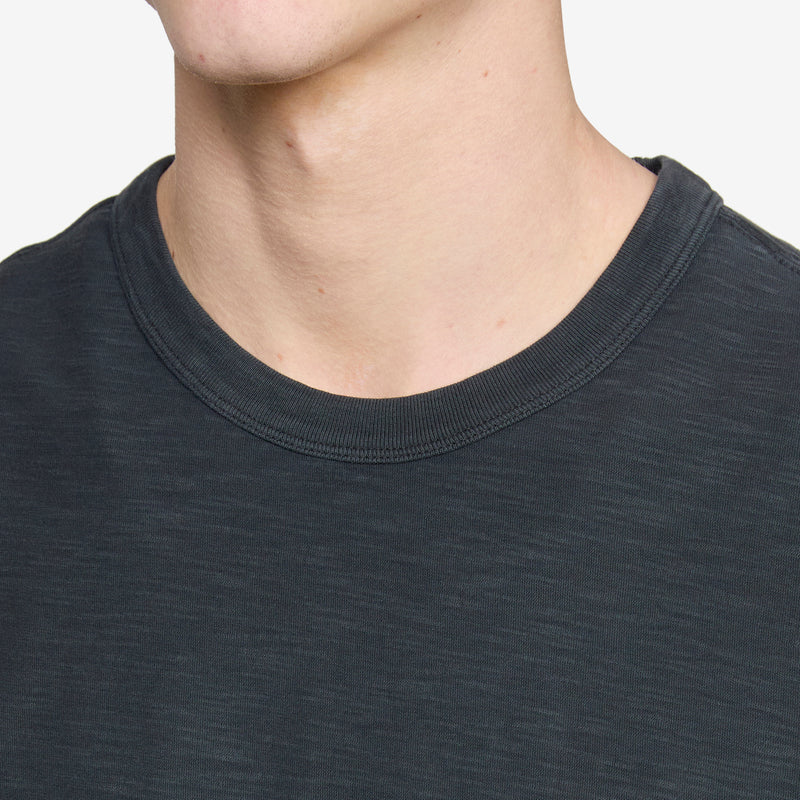 Slub T-Shirt Black Tees