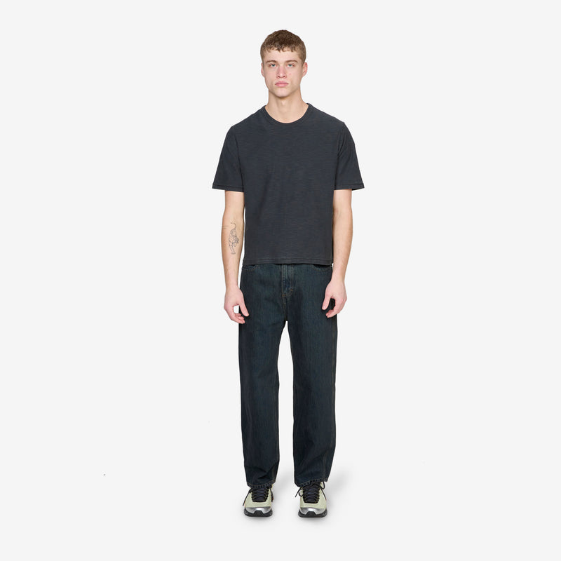 Slub T-Shirt Black Tees