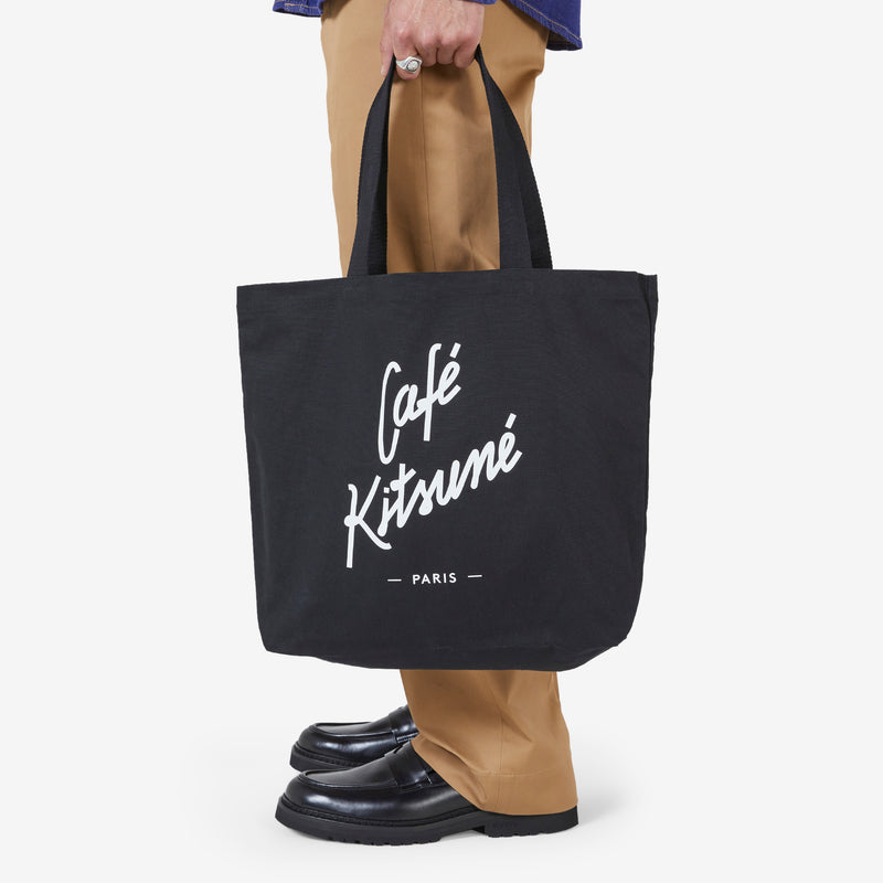 Café Kitsuné Tote Bag Black