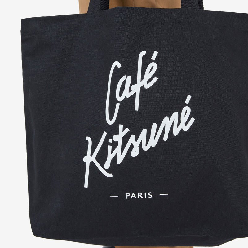 Café Kitsuné Tote Bag Black