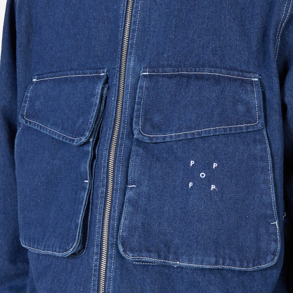 Boxer Overshirt Rinsed Denim