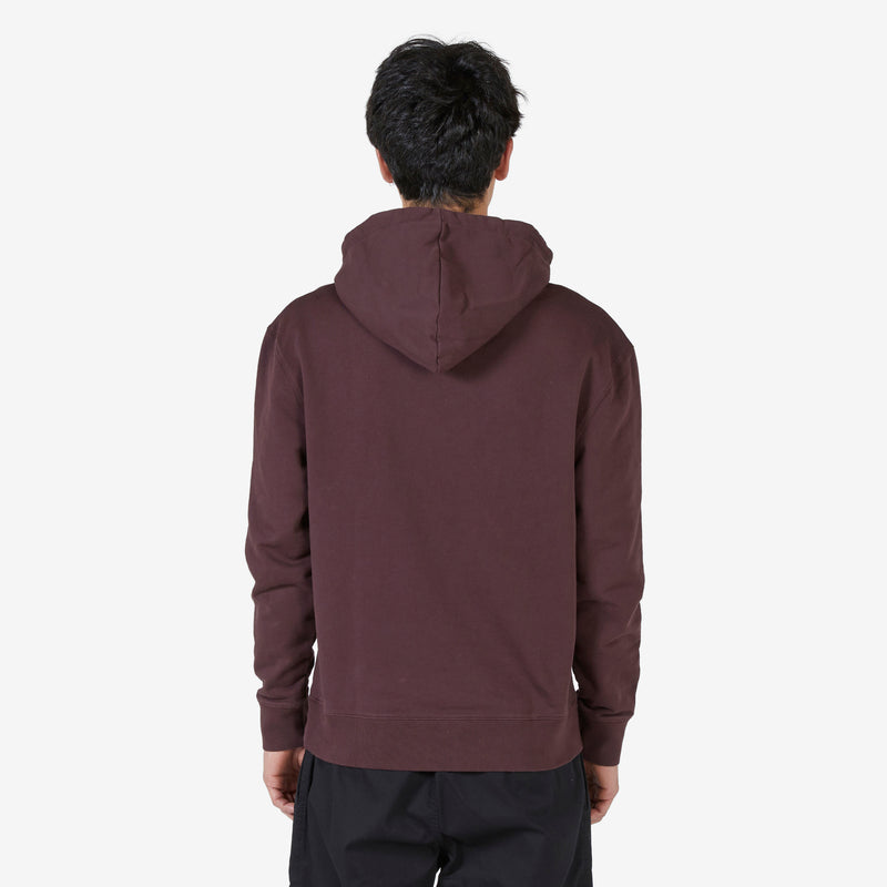 Handwriting Regular Hoodie Dark Chocolate