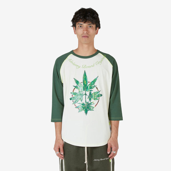 Abc. Team Consciousness Baseball T-Shirt Green