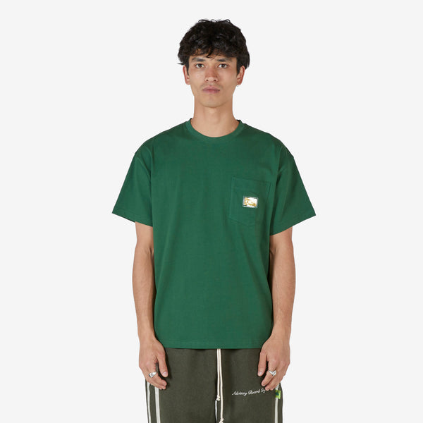 Abc. 123 Short Sleeve Pocket T-Shirt Green