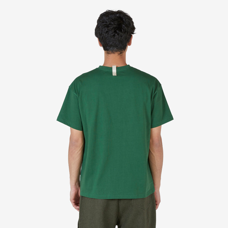 Abc. 123 Short Sleeve Pocket T-Shirt Green