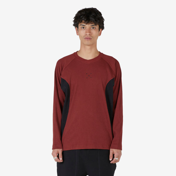 Sports Waffle Longsleeve T-Shirt Fired Brick