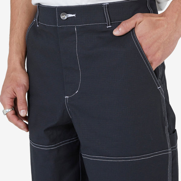Double Knee Pant Black