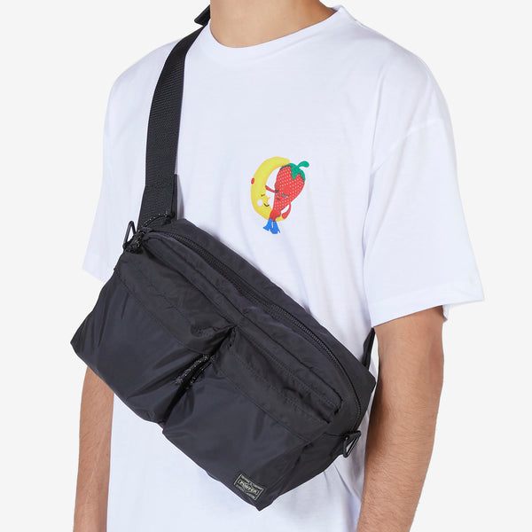 Force 2 Way Waist Bag Black