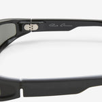 Fog Sunglasses Black Temple | Black Lens