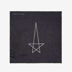Penta Bandana Black | Pearl Printed Cotton