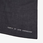 Penta Bandana Black | Pearl Printed Cotton