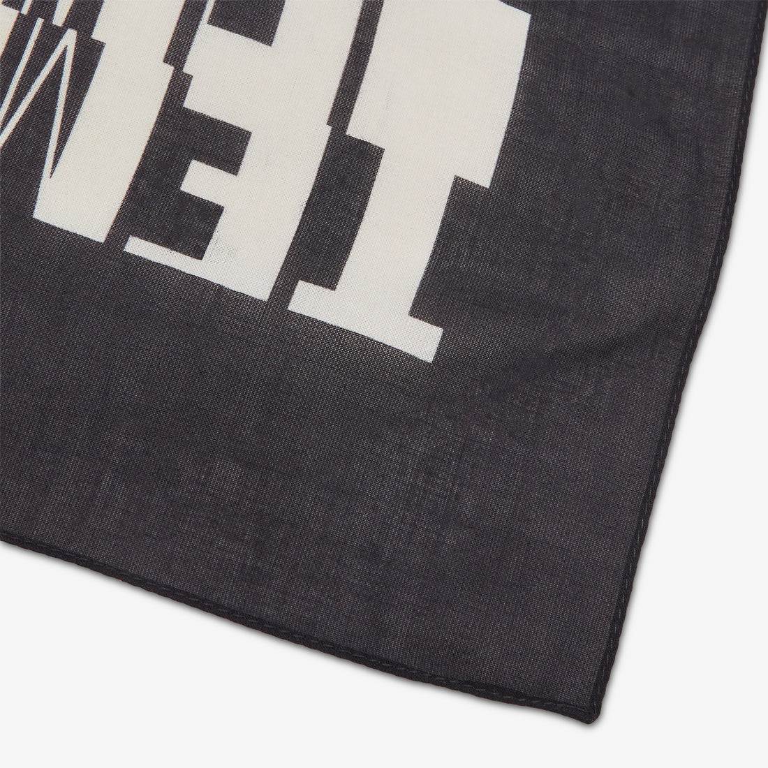 Tower of Love Bandana Black | Pearl Printed Cotton Accessories