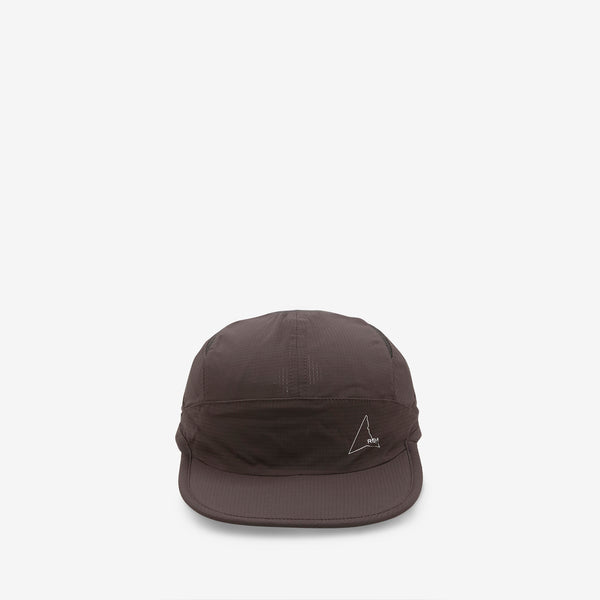Bri Open Weave Cap Dark Brown Headwear