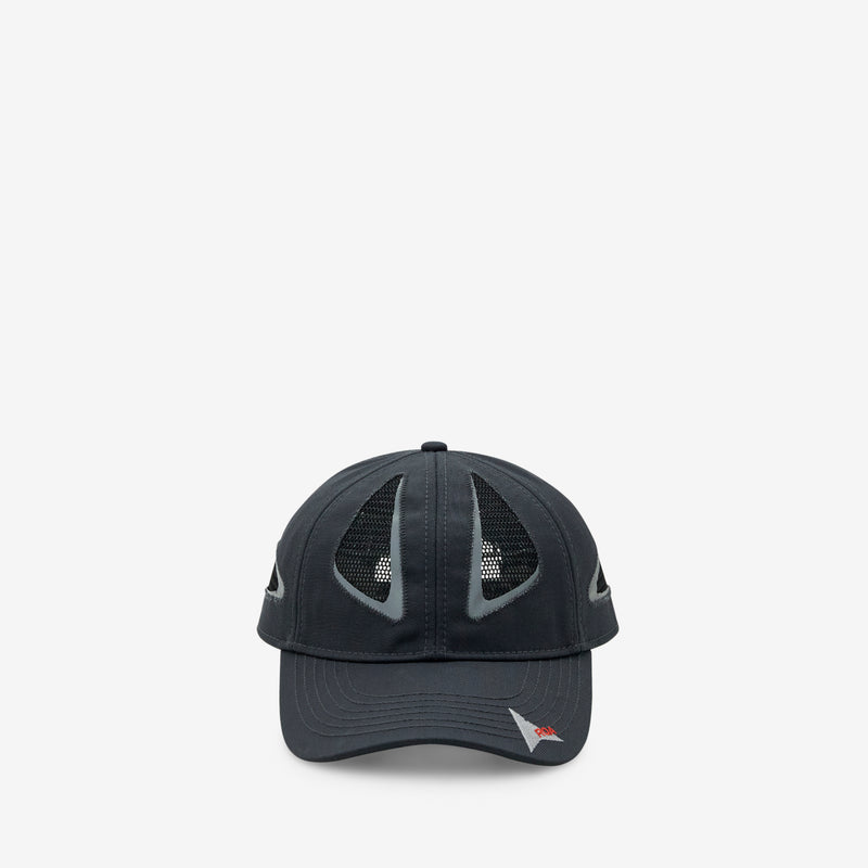 6 Panel Cap Charcoal Headwear