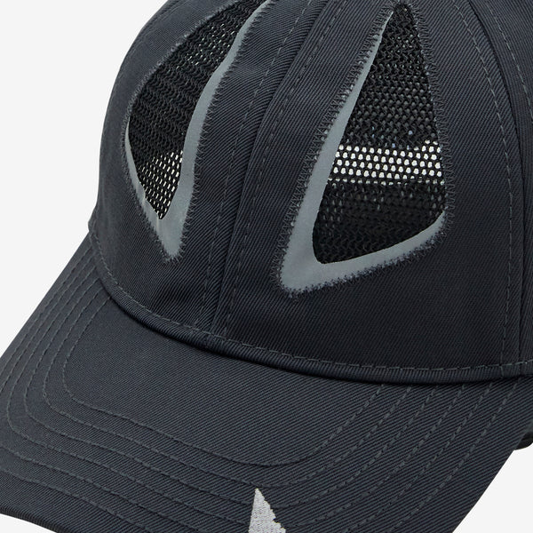 6 Panel Cap Charcoal Headwear