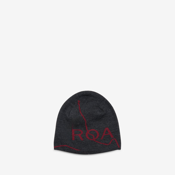 Wool Logo Beanie Anthracite Headwear