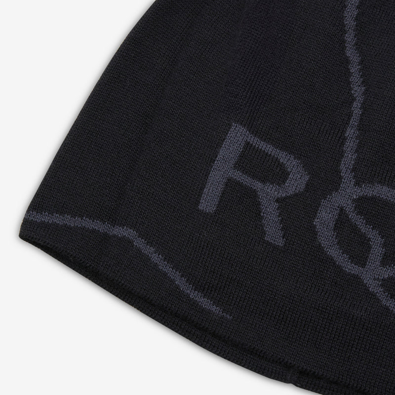 Wool Logo Beanie Black Headwear