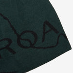 Logo Wool Beanie Dark Green