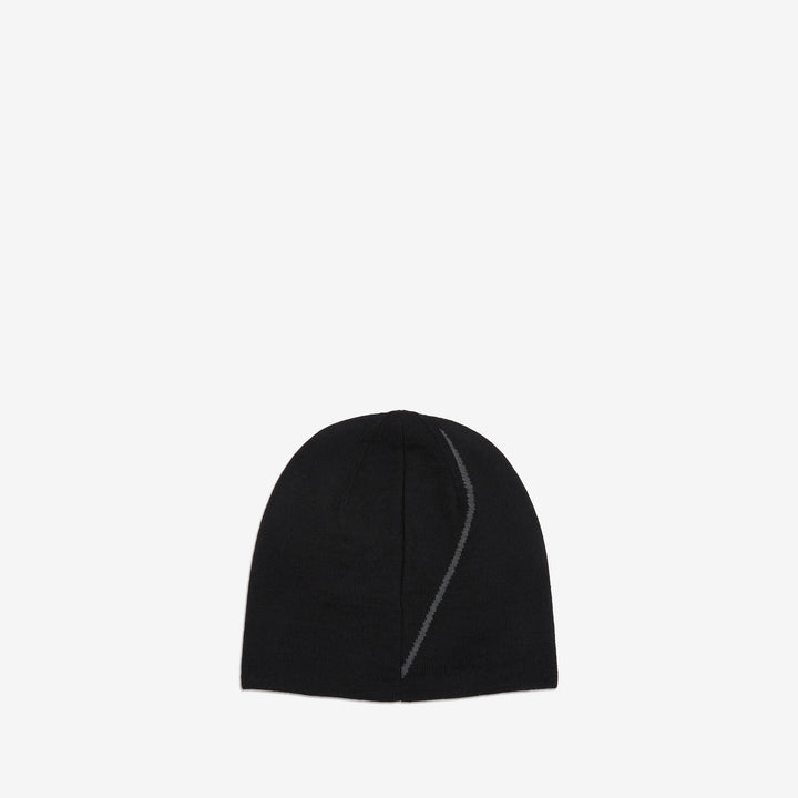 Logo Wool Beanie Deep Black