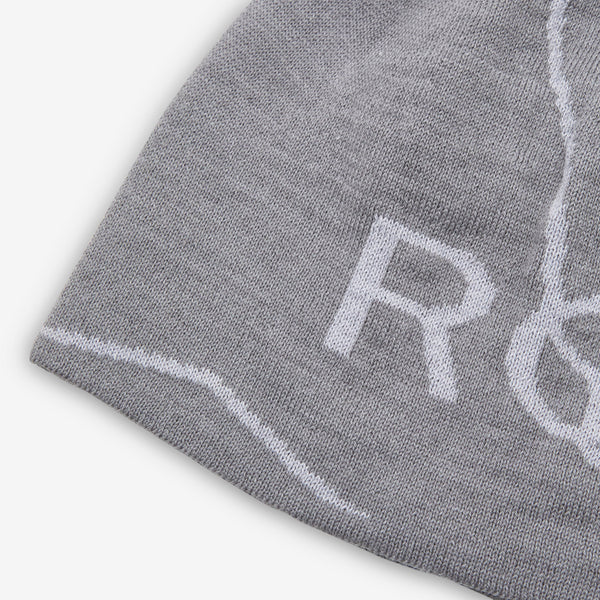 Wool Logo Beanie Grey Headwear