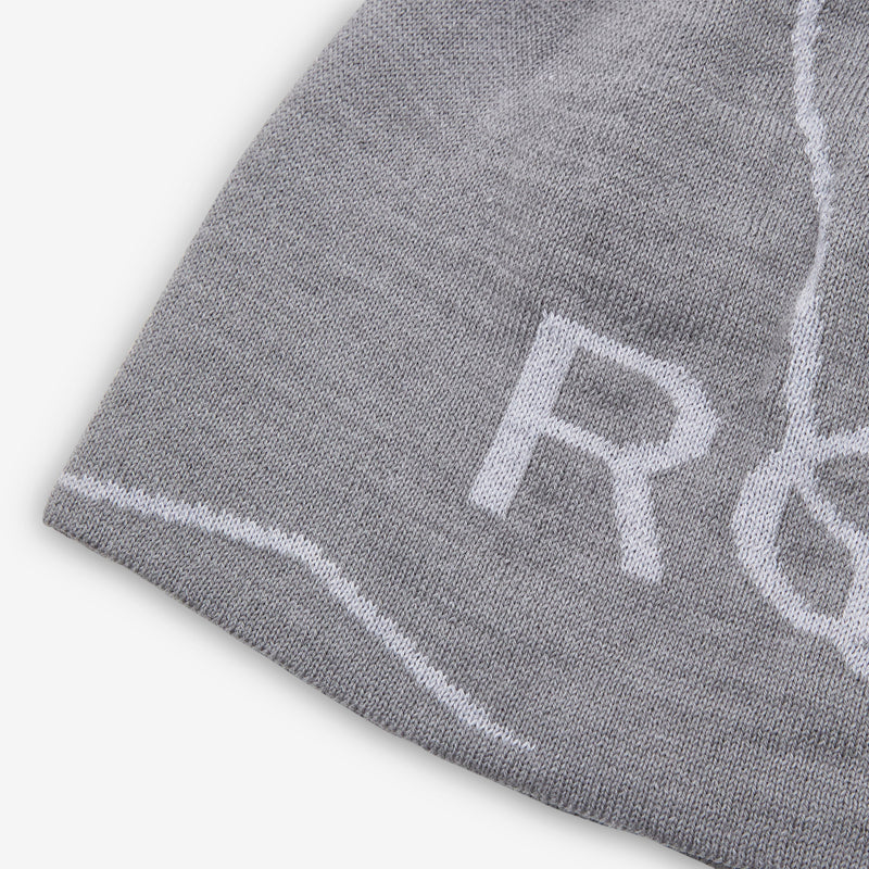 Wool Logo Beanie Grey Headwear