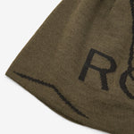 Logo Wool Beanie Sage Green
