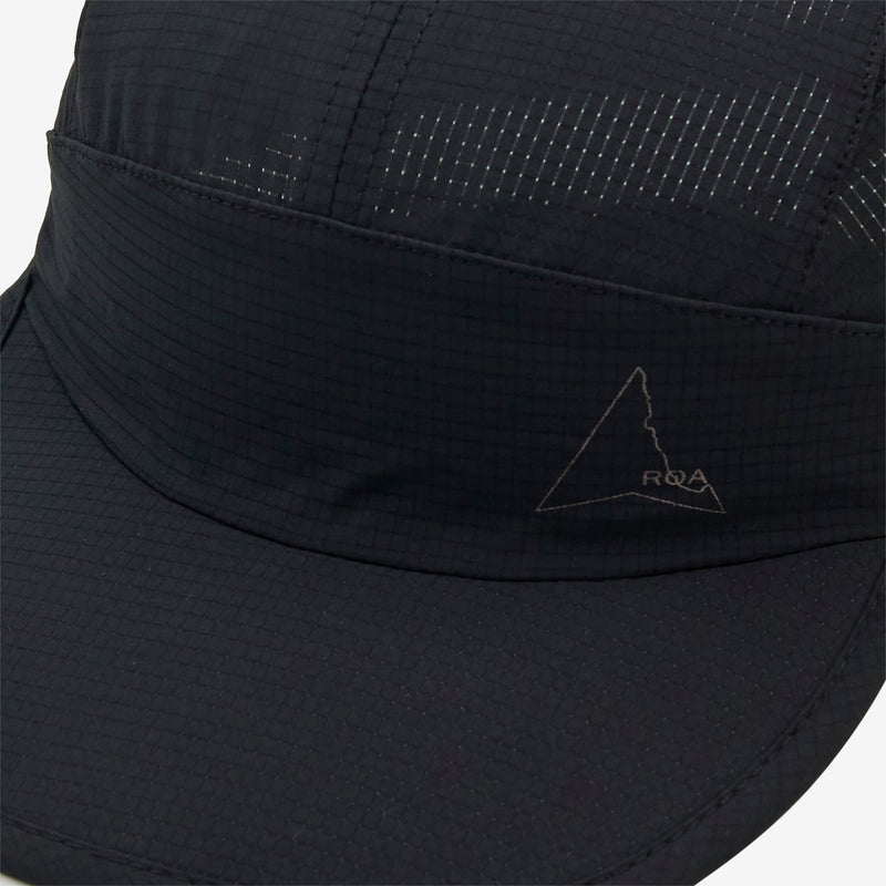 Perforated Cap Black Headwear