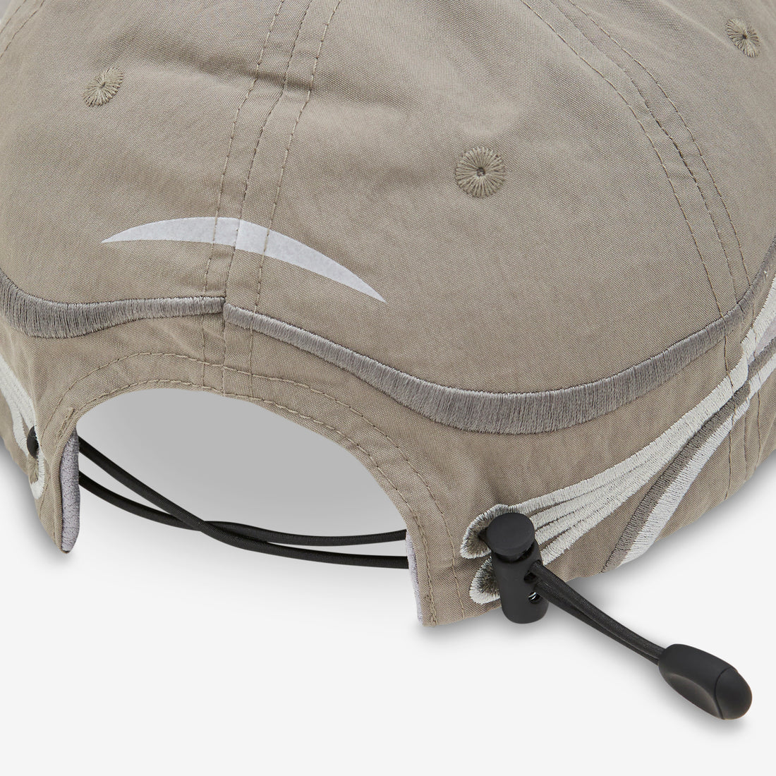 Pursuit 6 Panel Cap Grey Headwear