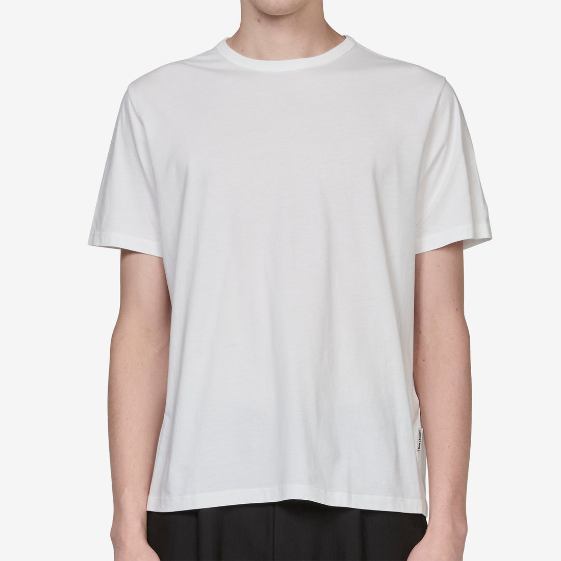 New Box T-Shirt White Clean Jersey Tees
