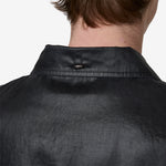 Mini Jacket Worker Lacquer Black Mirror Tencel