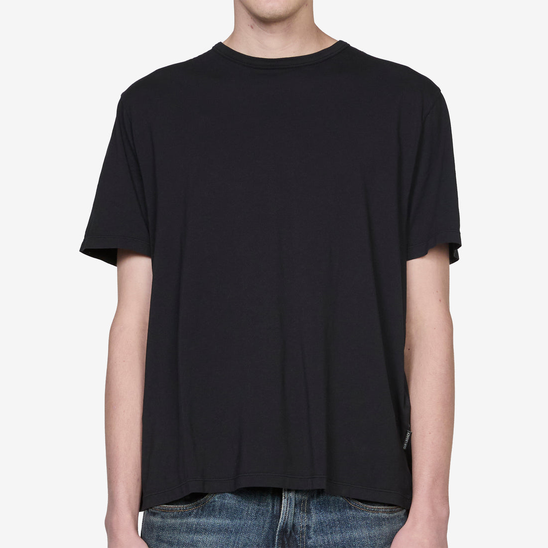 New Box T-Shirt Black Clean Jersey Tees