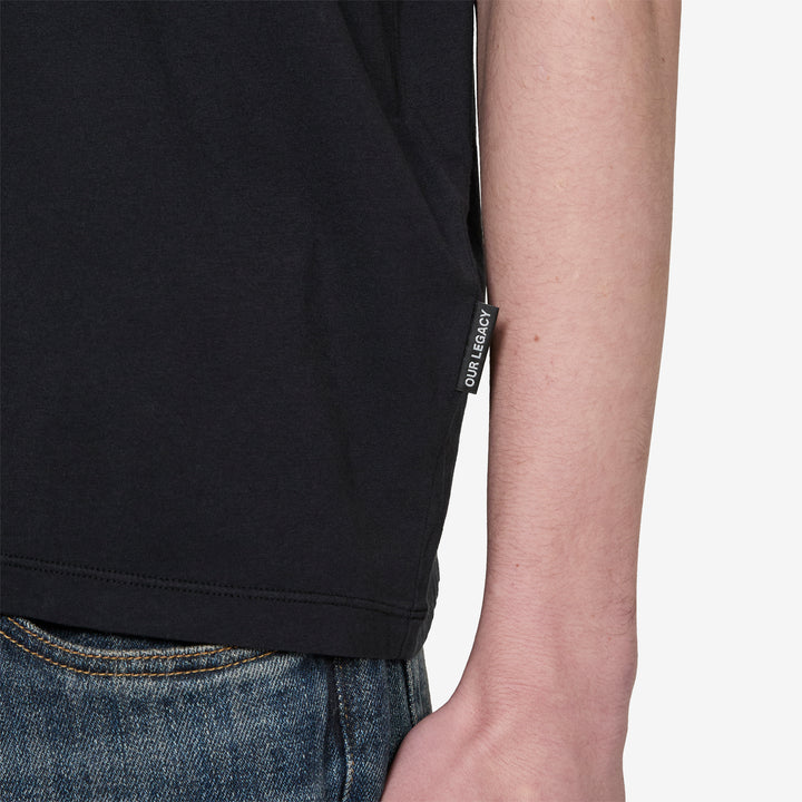 New Box T-Shirt Black Clean Jersey