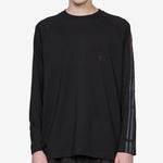 Y-3 Oversized Gradient Stripes Longsleeve T-Shirt Black