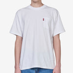 Sky High Farm x Pocket T-Shirt White