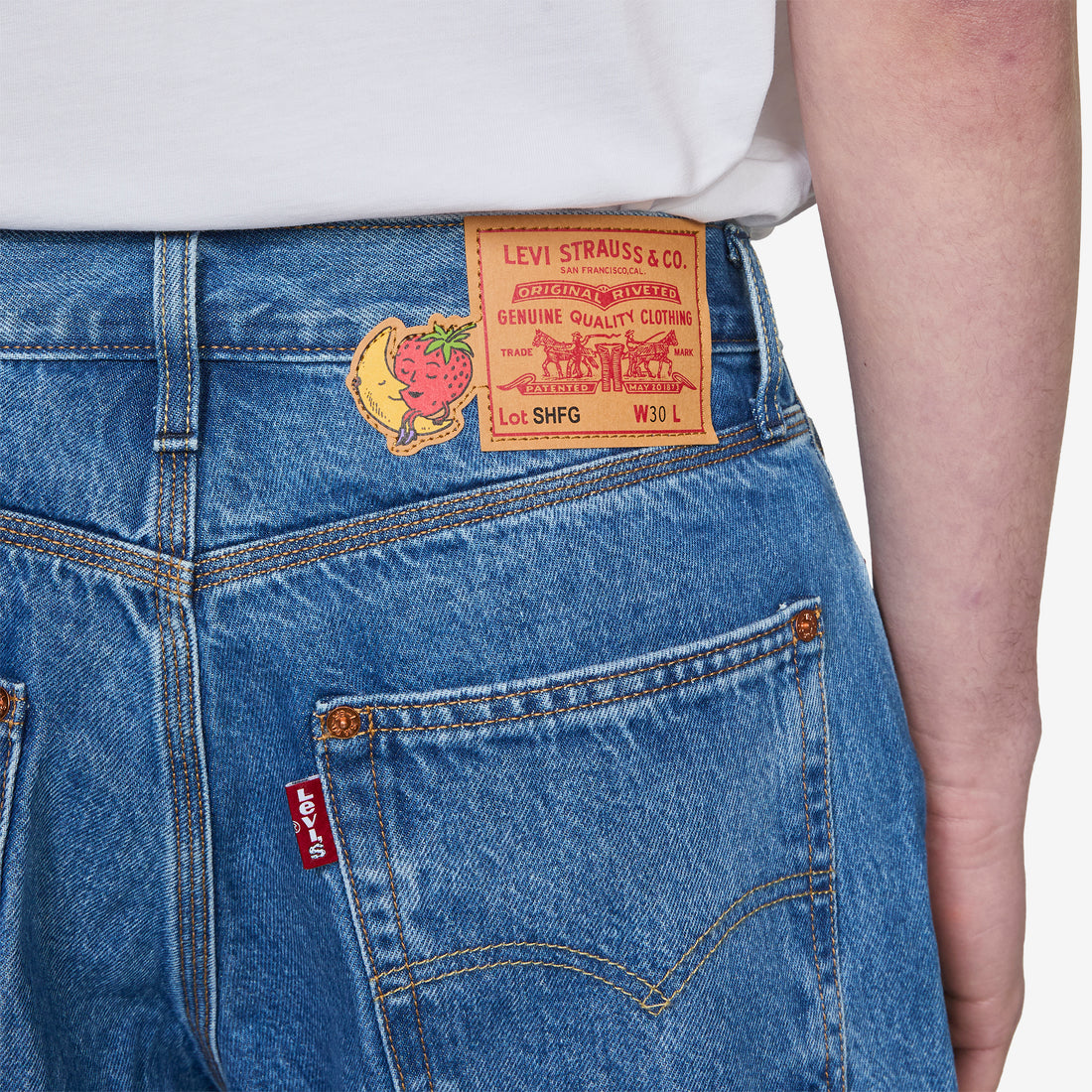 Sky High Farm x Baggy Utility Shorts Mid Stone Shorts