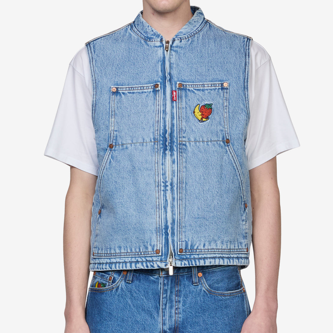 Sky High Farm x Vest Light Stone Jackets