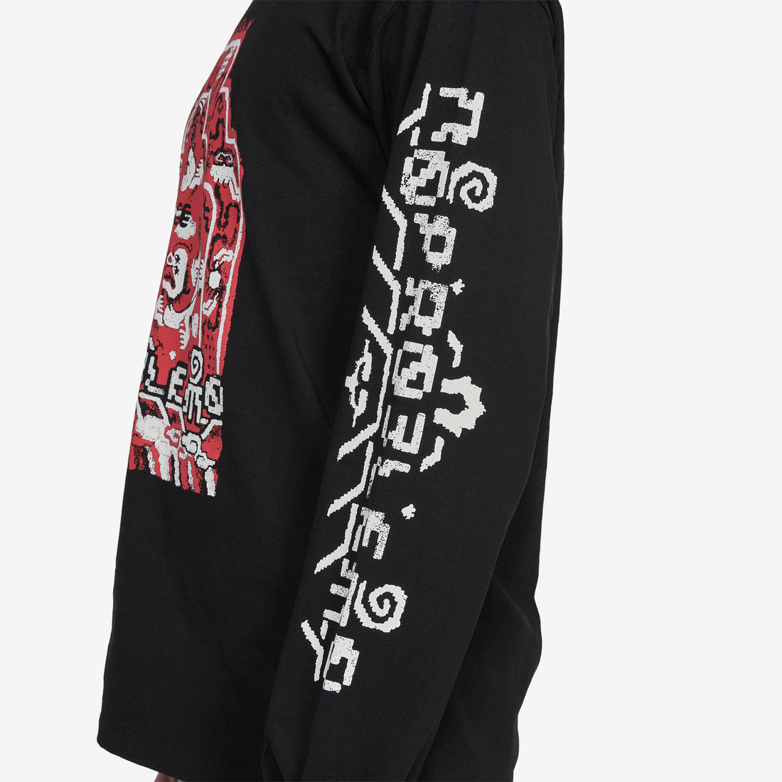 Rugged Longsleeve T-Shirt Black Tees