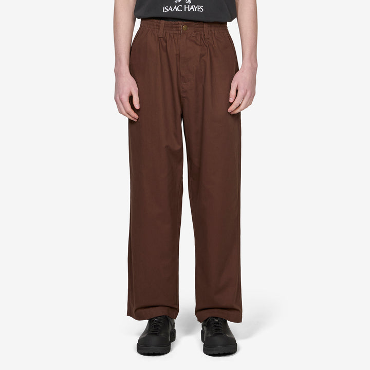 Wide Leg Pants Brown Front