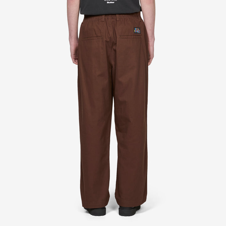 Wide Leg Pants Brown