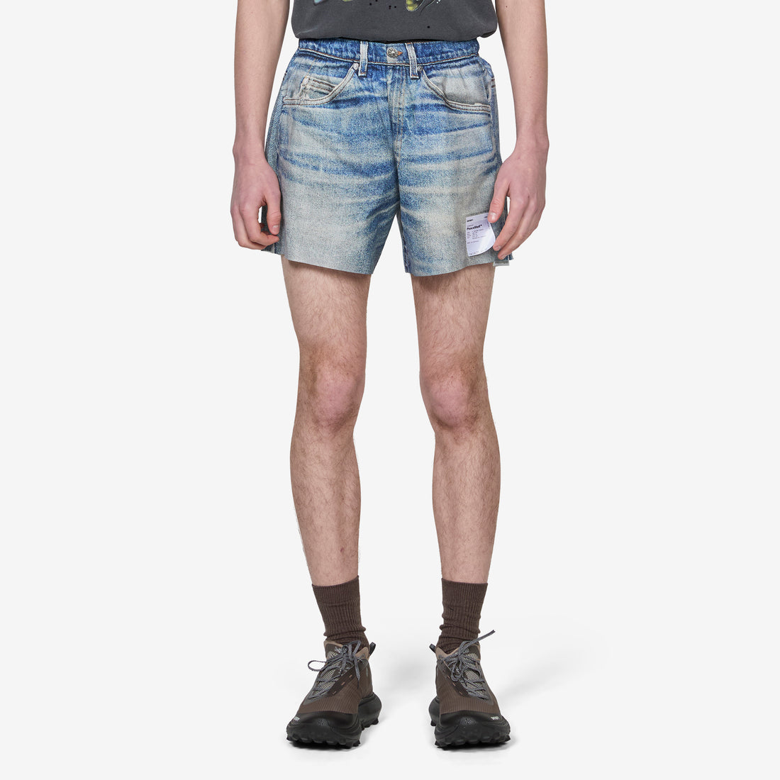 PeaceShell™ 5 Unlined Shorts Digital Denim Shorts