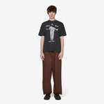 Black Moses T-Shirt Washed Black