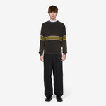 Break Knit Sweater Washed Black
