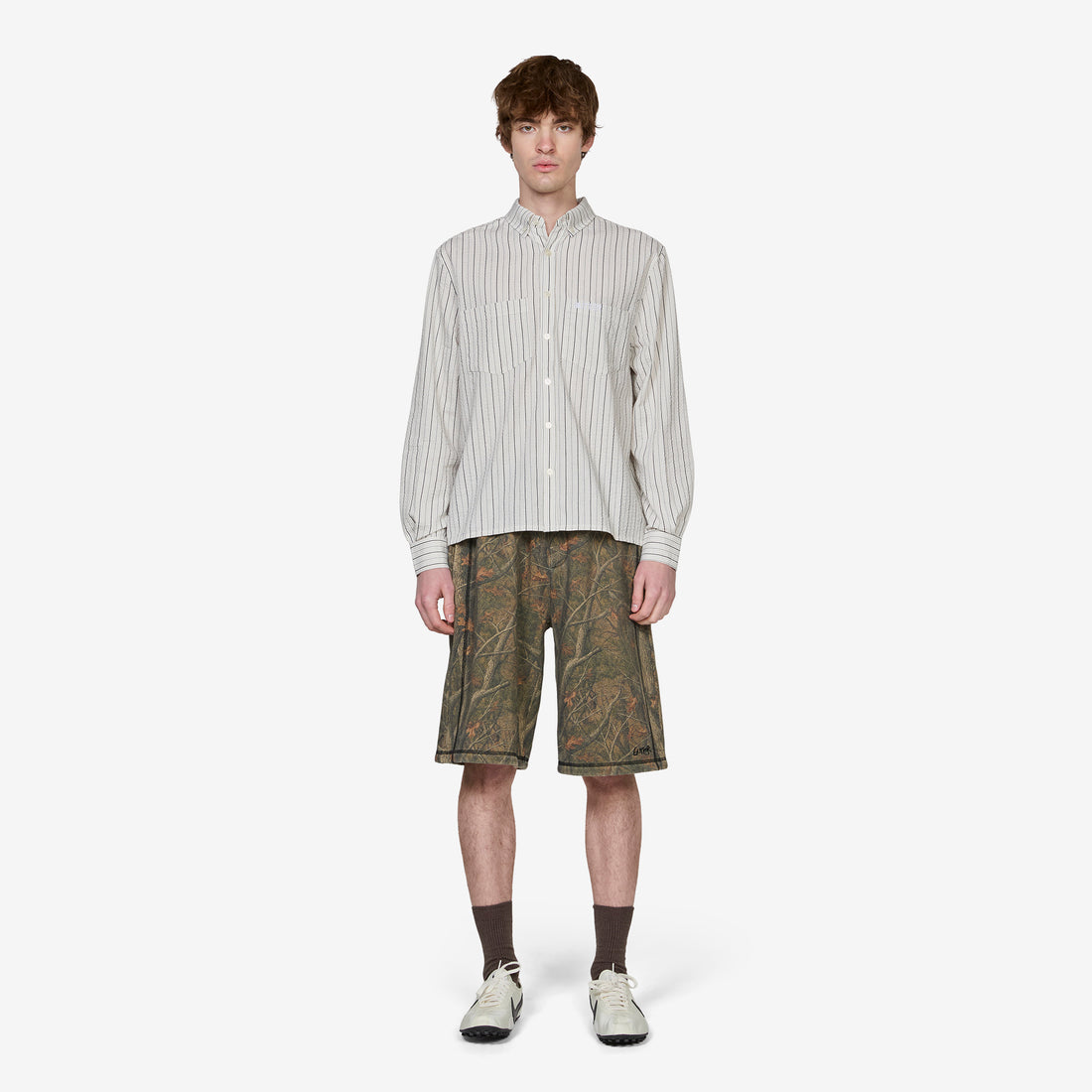 Seersucker Shirt White Shirts