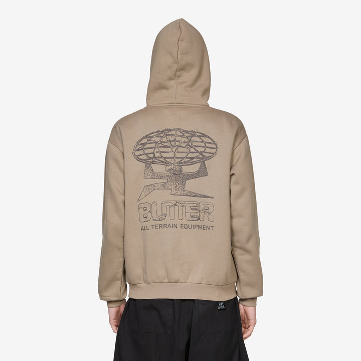 Terrain Pullover Hood Stone